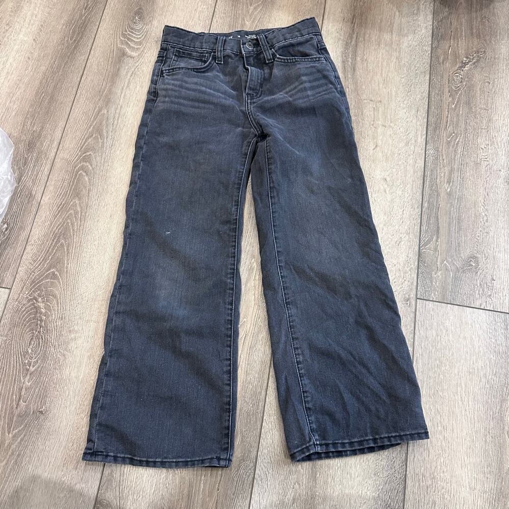Old Navy Kids' High-Waisted Baggy Wide-Leg Jeans - Size 10 - Picture 2 of 8